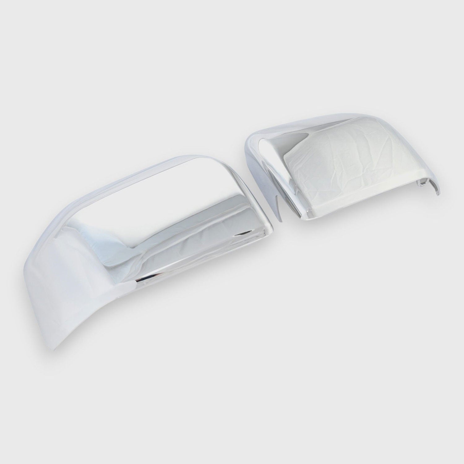 2015-2020 Ford F-150 Mirror Cover Caps Chrome 2Pcs ABS Plastic
