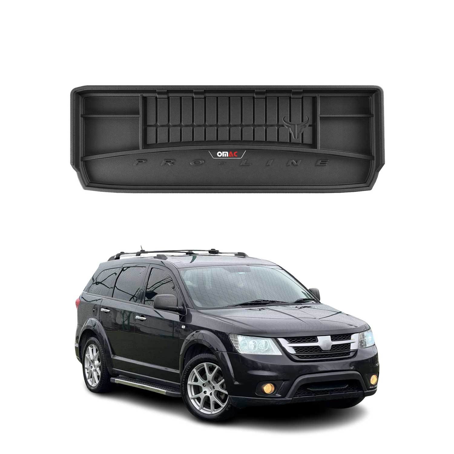 2009-2020 Dodge Journey Premium Cargo Liner Trunk Mat All Weather Heavy Duty