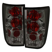 2004-2015 Nissan Titan Tail Lights Chrome Housing/Smoke Lens