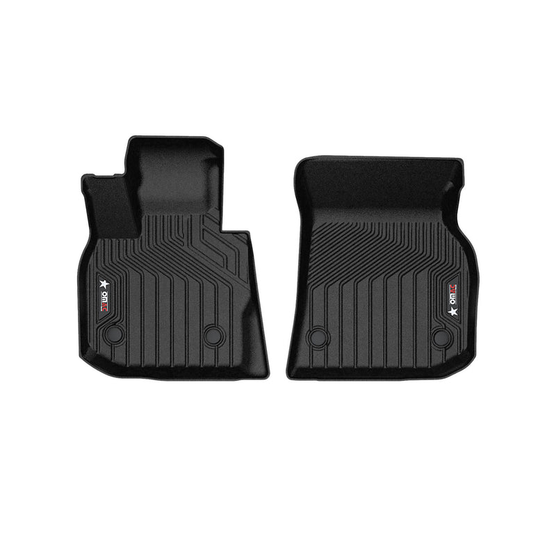 2018-2024 BMW X3 G01 Premium Floor Mats Liners First Row Front Black