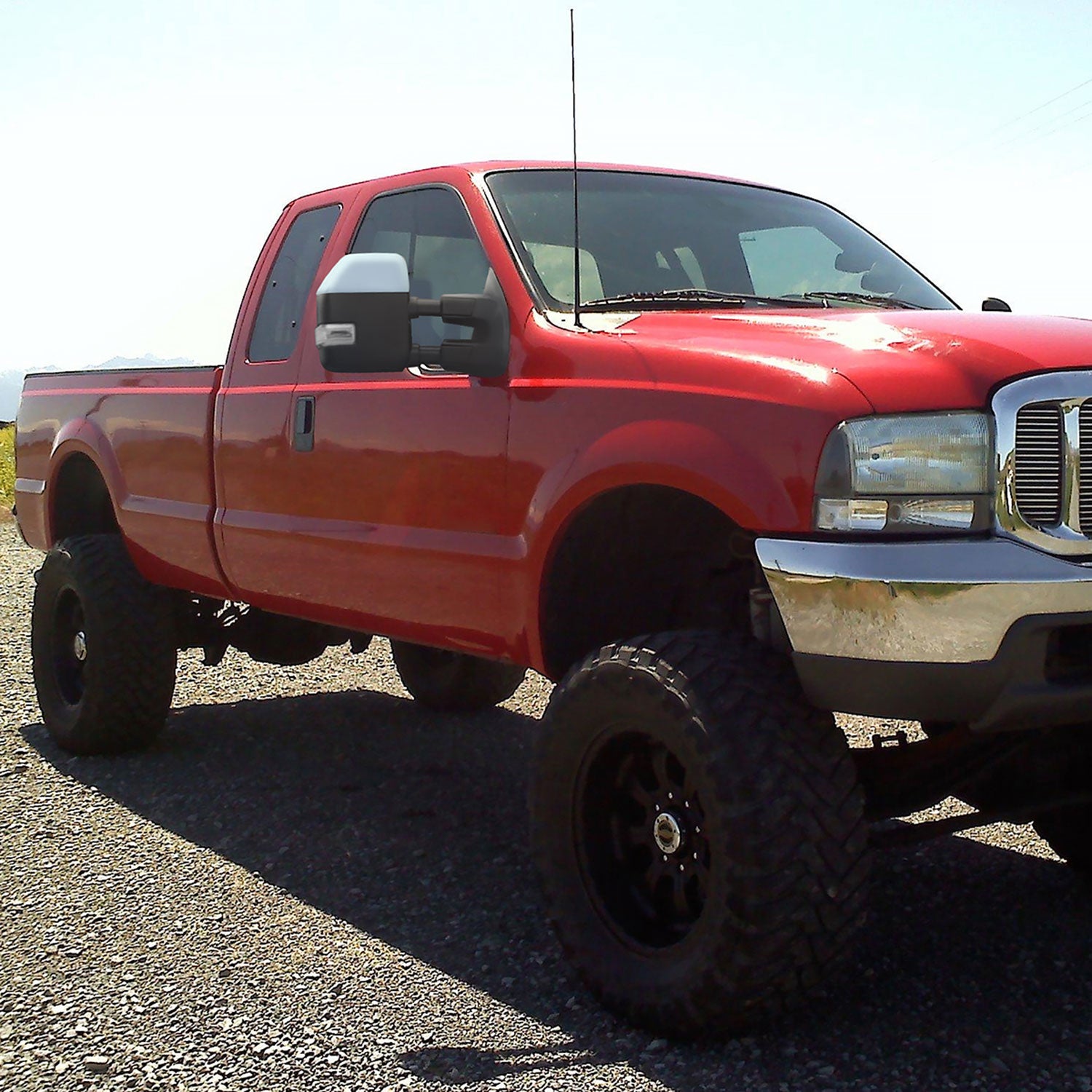 1999-2016 Ford F-250/F-350/F-450 Heated Chrome Towing Mirrors & Turn Signal