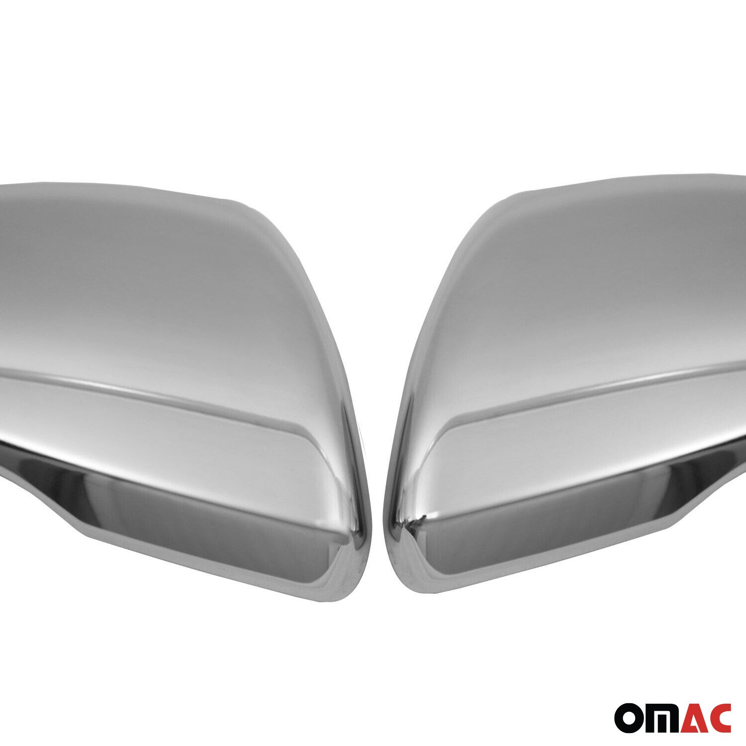 2016-2020 Kia Optima Side Mirror Cover Caps Stainless Steel Silver 2 Pcs