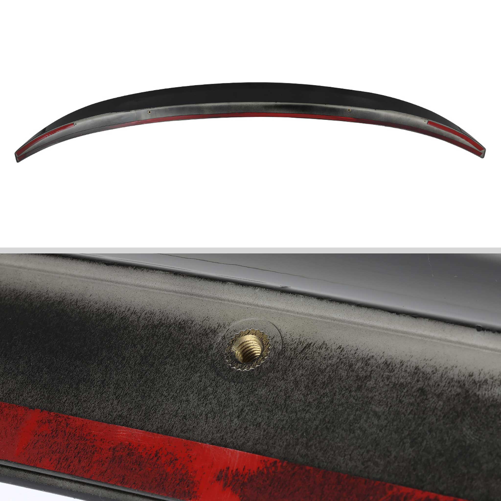 For BMW 4 Series F32 2014-2020 Trunk Lip Spoiler ABS Gloosy Black M Performance Look