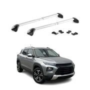 2021-2026 Chevrolet Trailblazer Roof Rack Cross Bars Black Carrier 2 Pcs