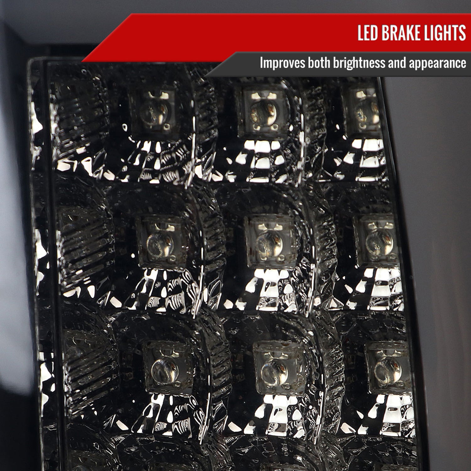 2002-2006 Dodge RAM 1500 2500 3500 LED Tail Lights -G2 Chrome/Smoke Lens