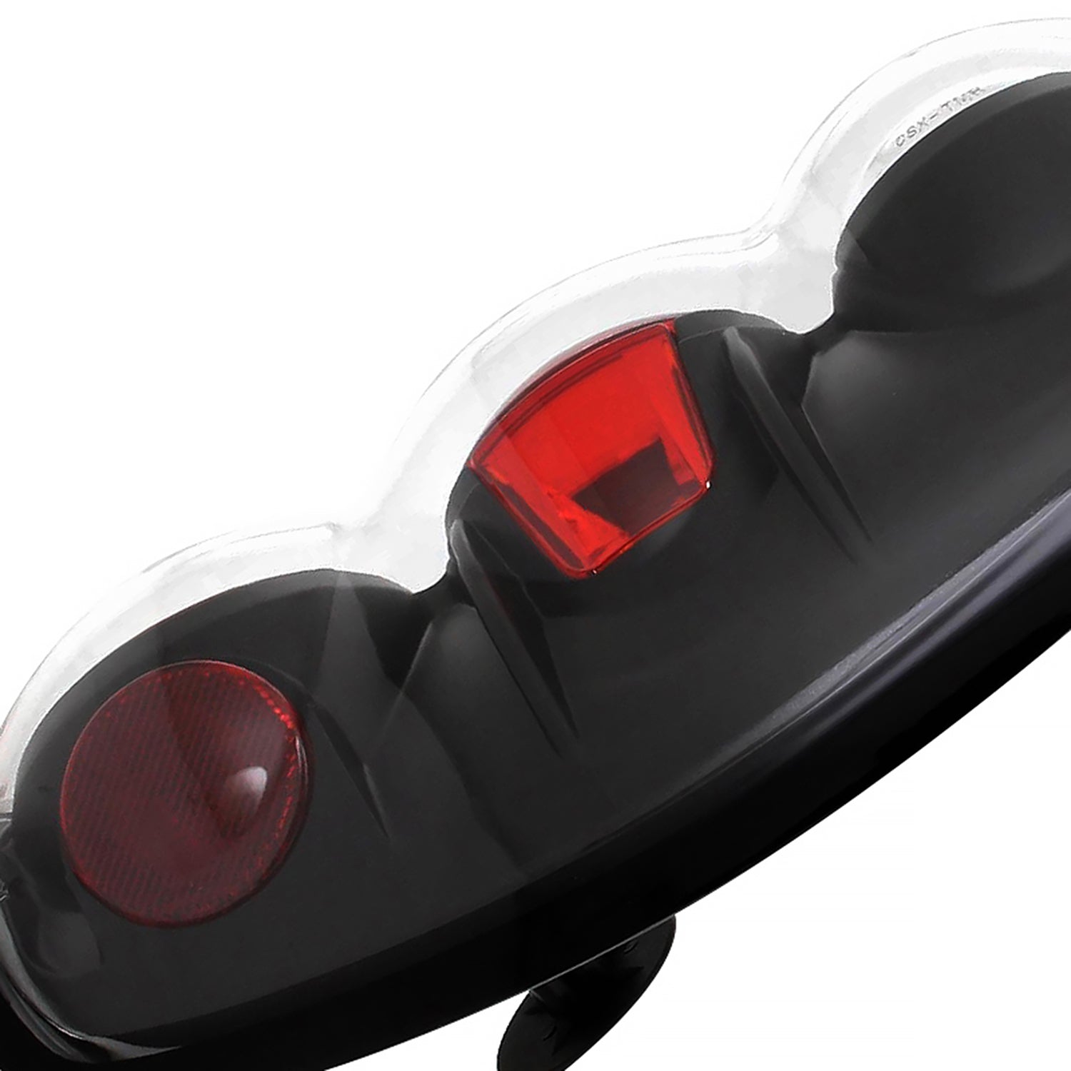 1995-1997 Ford Explorer Tail Lights Matte Black Housing/Clear Lens