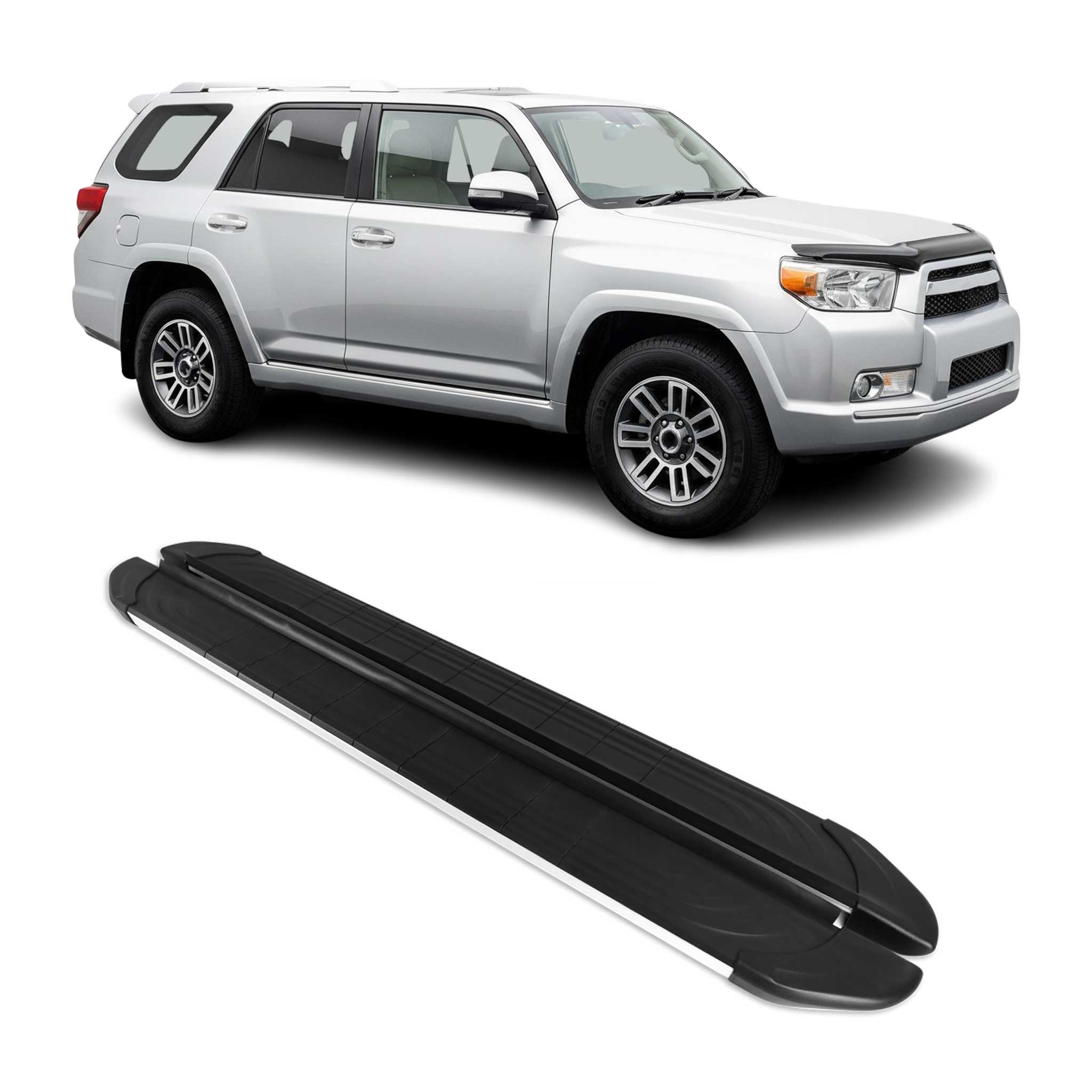2010-2013 Toyota 4Runner SR5 Nerf Bar Side Step Running Boards Alu 2x