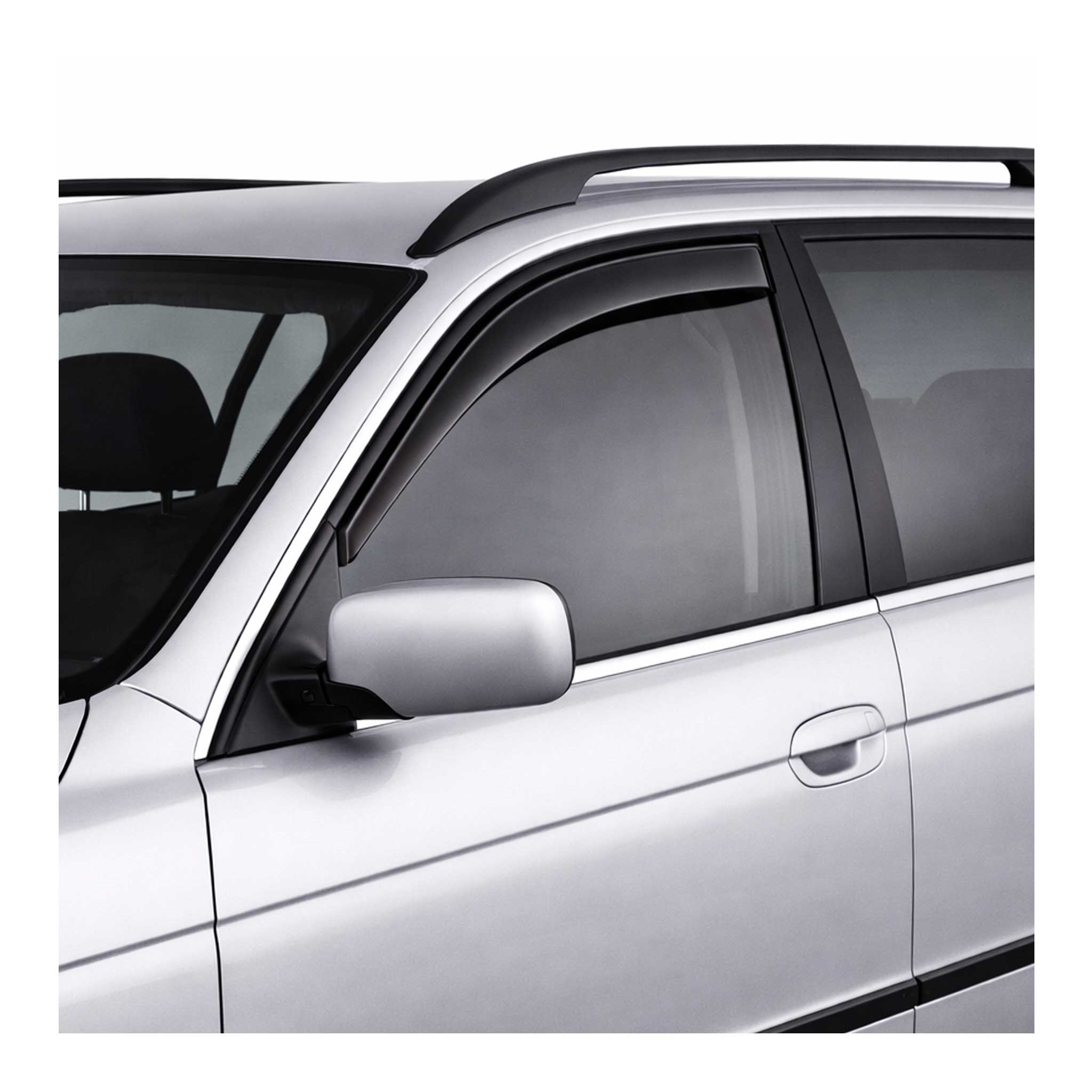 1997-2003 BMW 5 Series E39 Sedan Wagon Window Visor Vent Rain Deflector 2Pcs Smoke