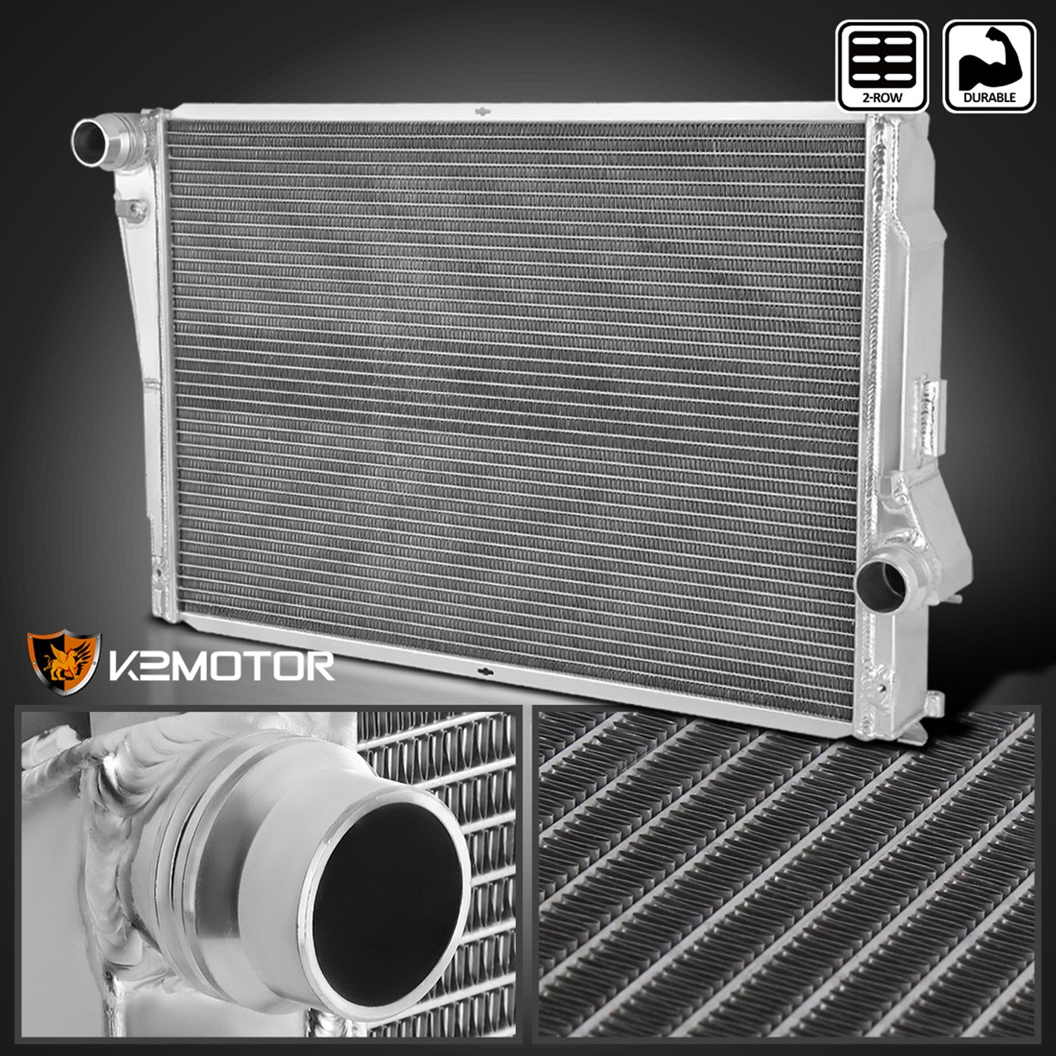 2001-2006 BMW 3 Series E46 Manual Transmission Alu 3-Row Performance Radiator