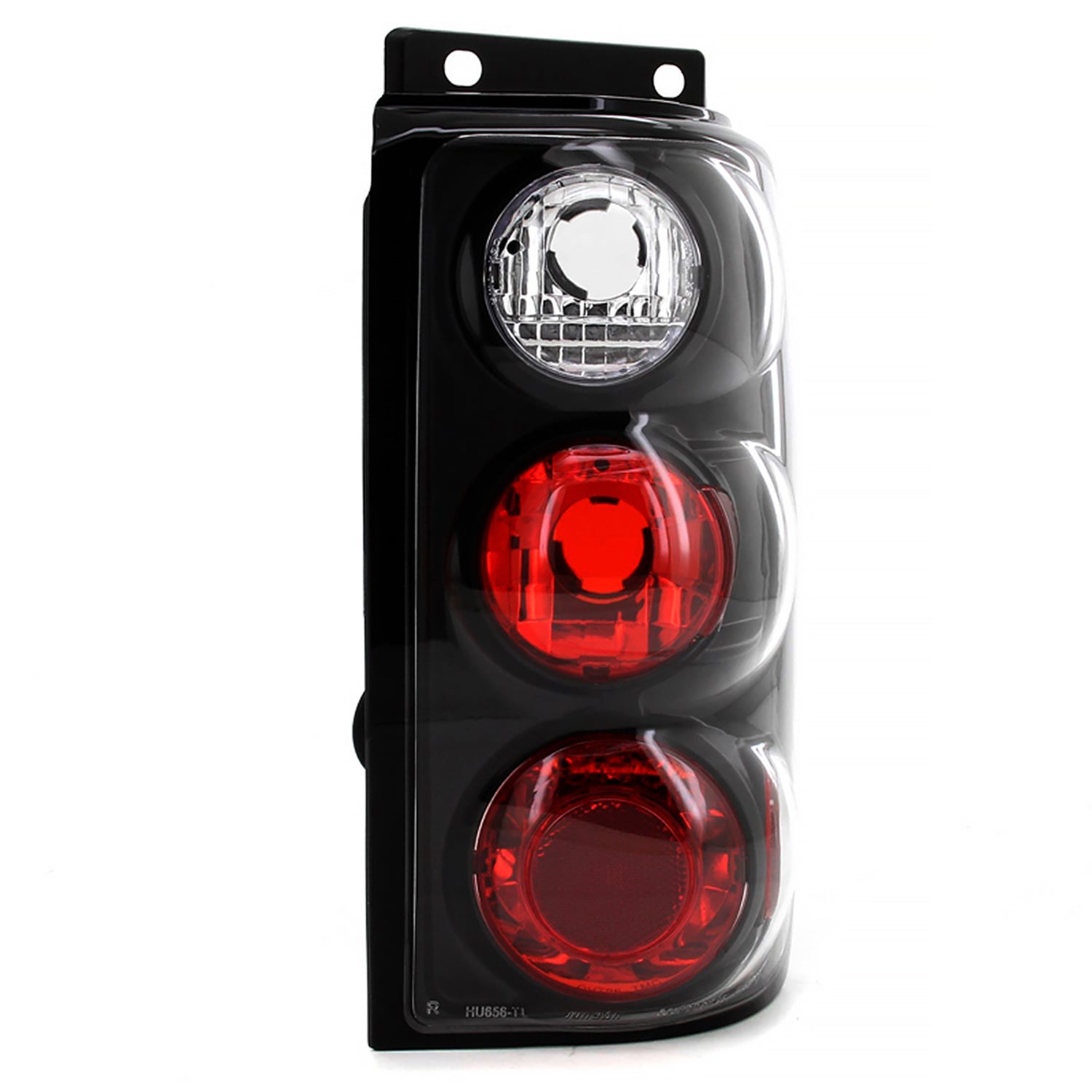 1995-1997 Ford Explorer Tail Lights Matte Black Housing/Clear Lens