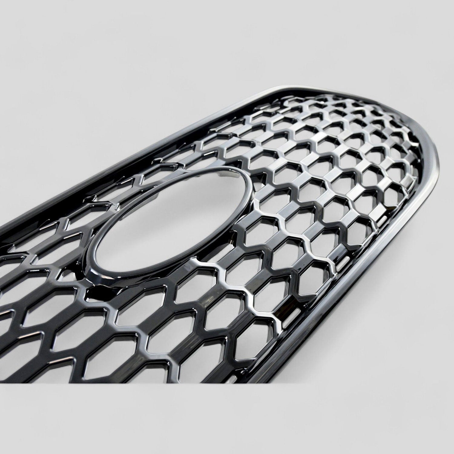 2023-2024 Ford Edge Grille Overlay Gloss Black 1Pcs ABS Plastic