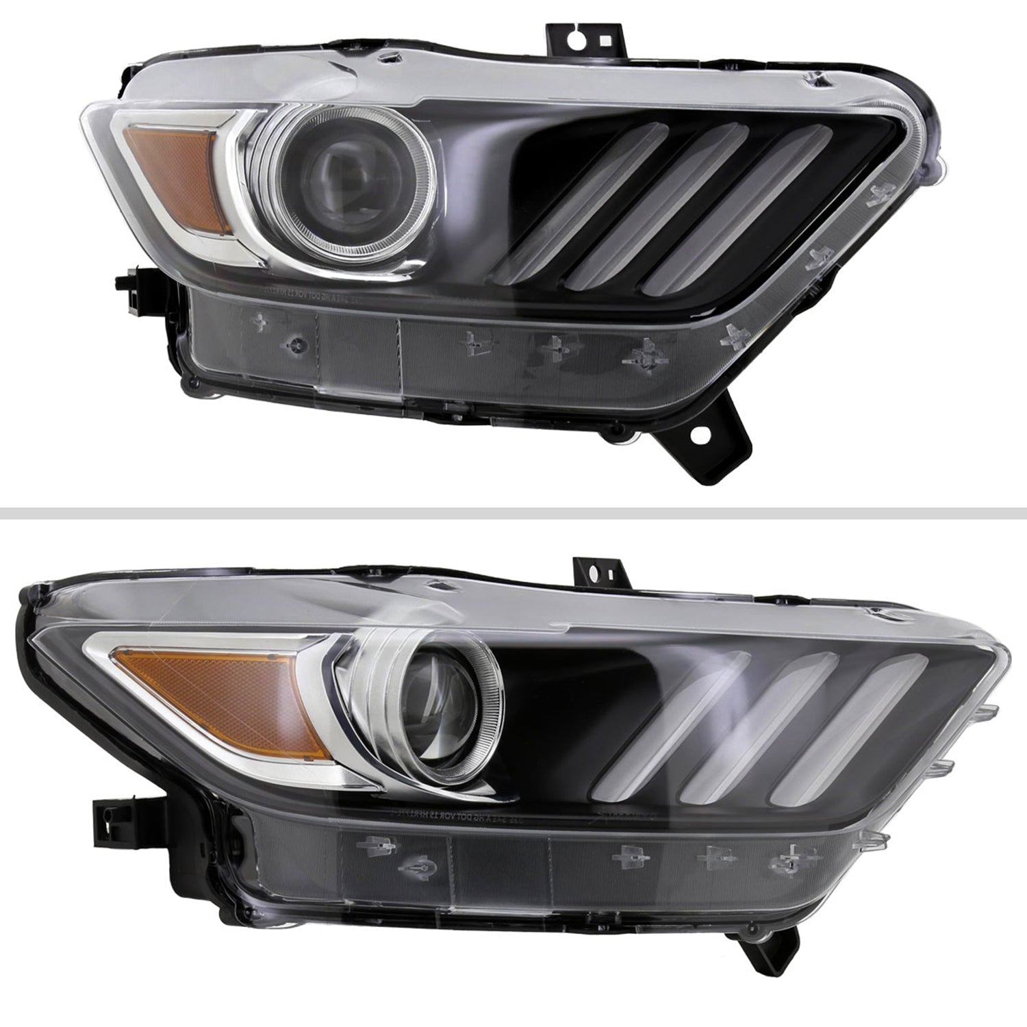 2015-2017 Ford Mustang / 18-2020 Shelby LED Xenon HID Headlights Passenger Side