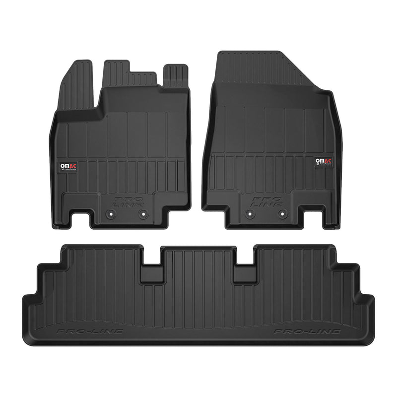 2022-2024 Nissan Pathfinder Premium Floor Mats Liners Full Set All Weather Heavy Duty