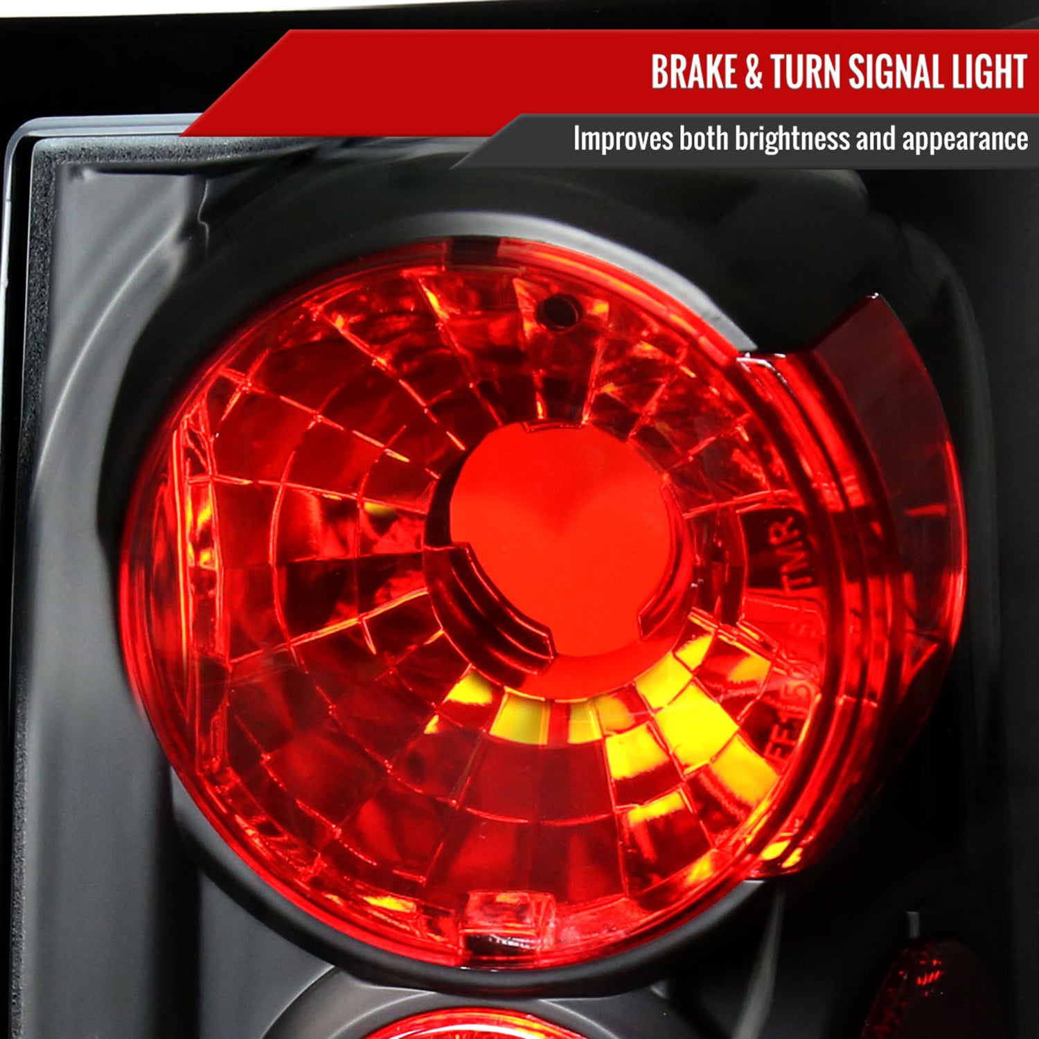 2003-2006 Ford Expedition Tail Lights Matte Black Housing/Clear Lens