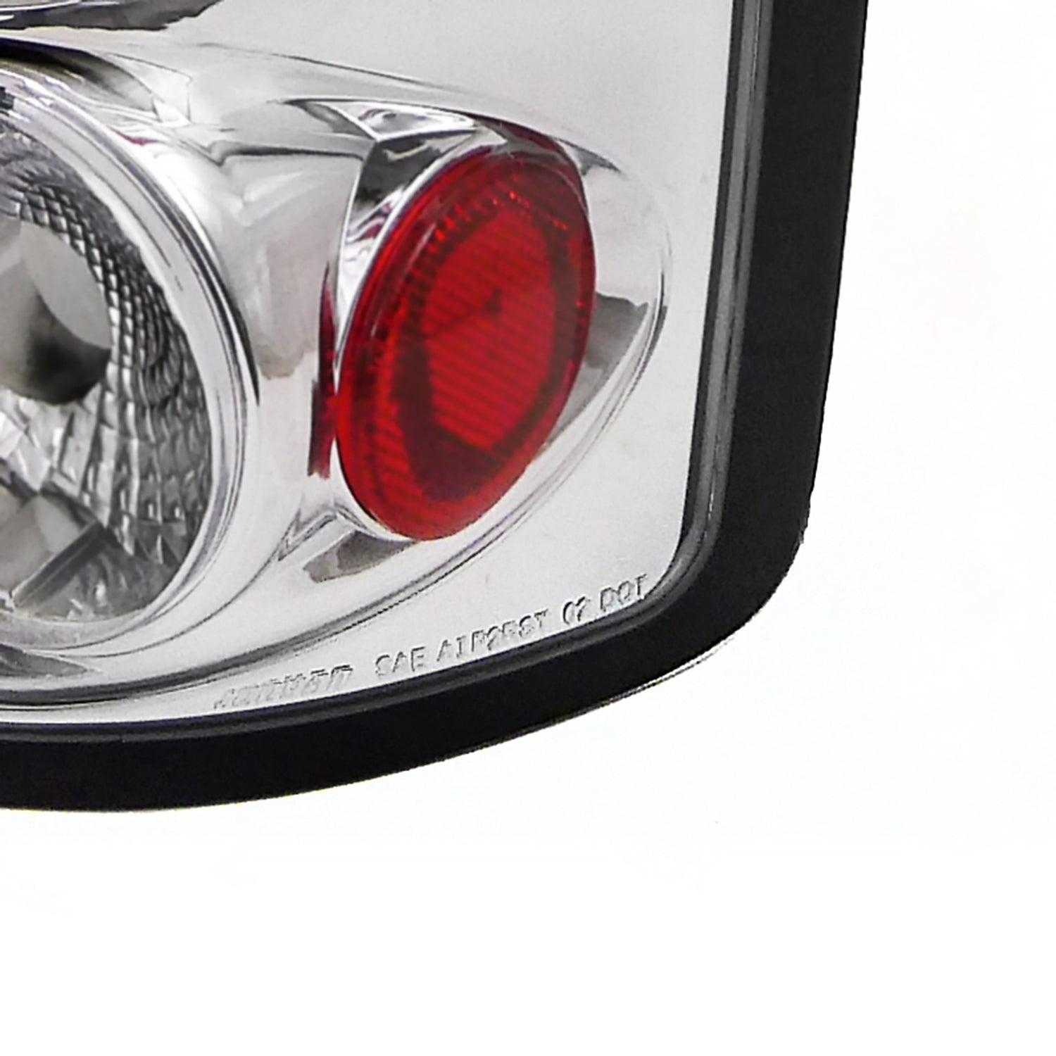 2002-2006 Dodge RAM Tail Lights Chrome Housing/Clear Lens