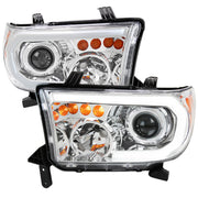 2007-2013 Toyota Tundra/ 08-2017 Sequoia Retro LED Headlights LED Signal Chrome