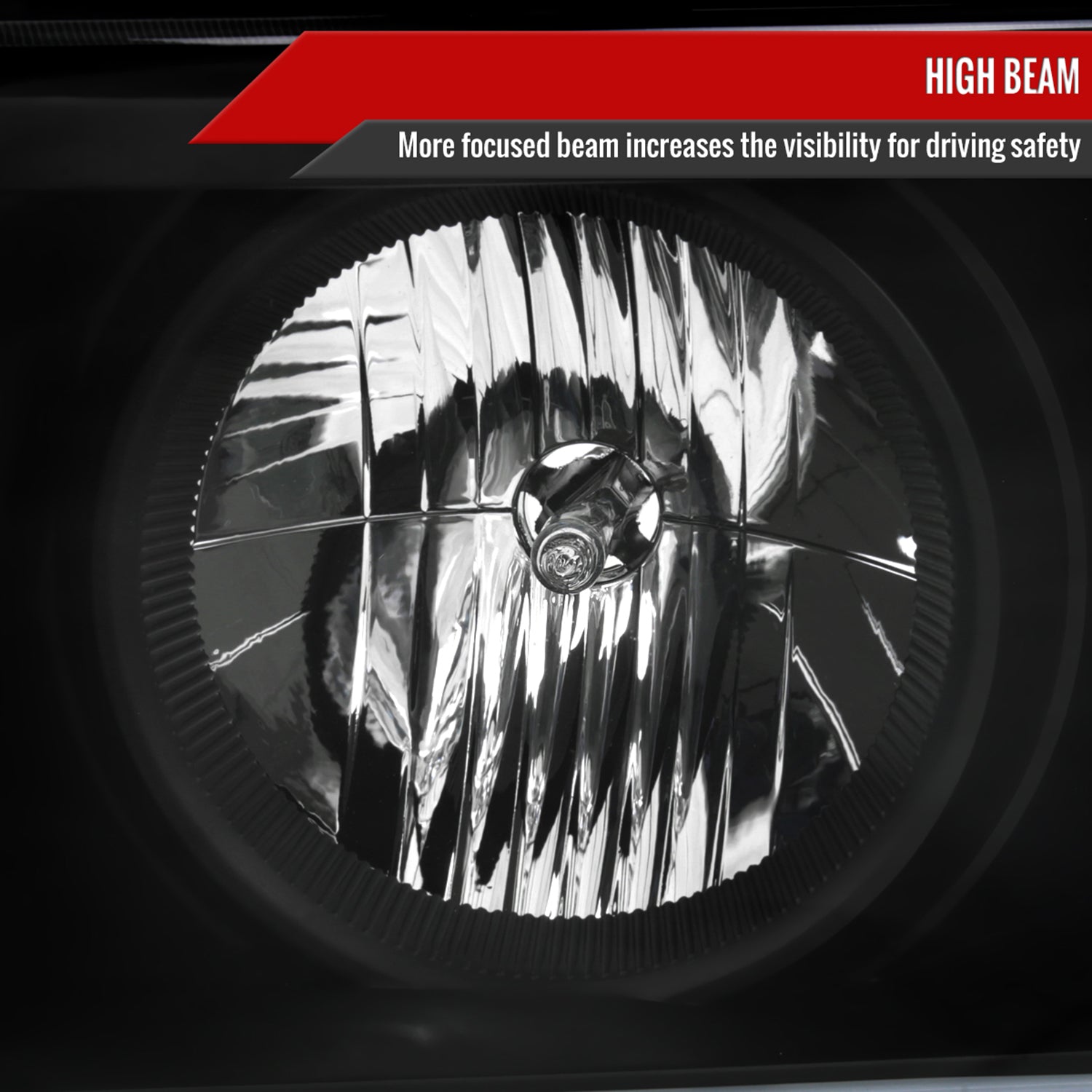 2004-2012 Chevy Colorado/GMC Canyon LED Headlights&Corner Lamp Black