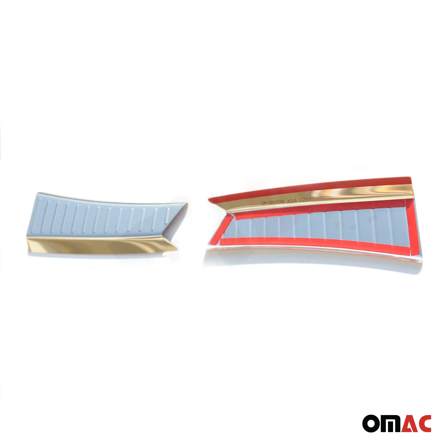 Rear Bumper Guard & Trunk Sill Cover for Ford Escape 2013-2016 Set S.Steel 3Pcs