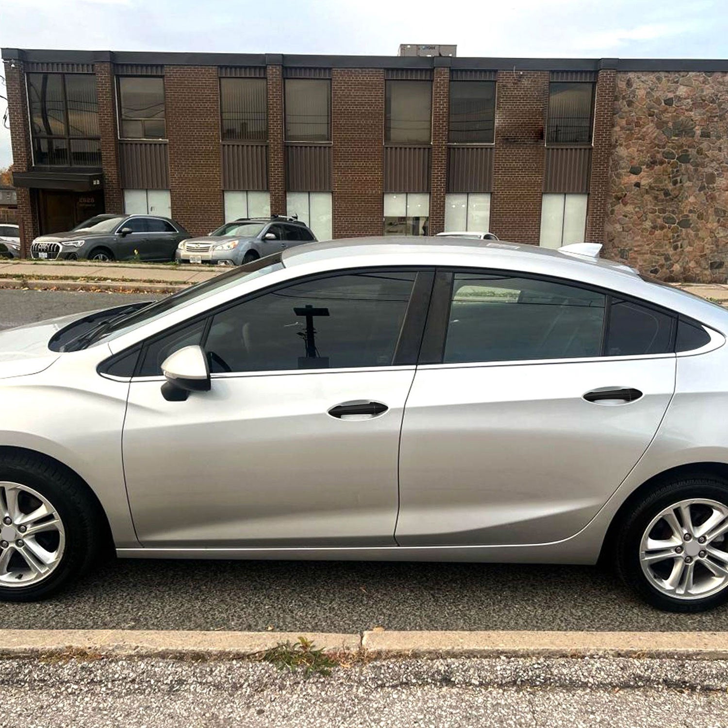 2021-2025 Chevrolet Trailblazer Door Handle Cover Gloss Black 8Pcs ABS Plastic