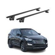 2013-2018 Hyundai Santa Fe Roof Rack Cross Bars Black
