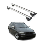 2005-2012 BMW 3 Series E91 Wagon Roof Rack Cross Bars Silver