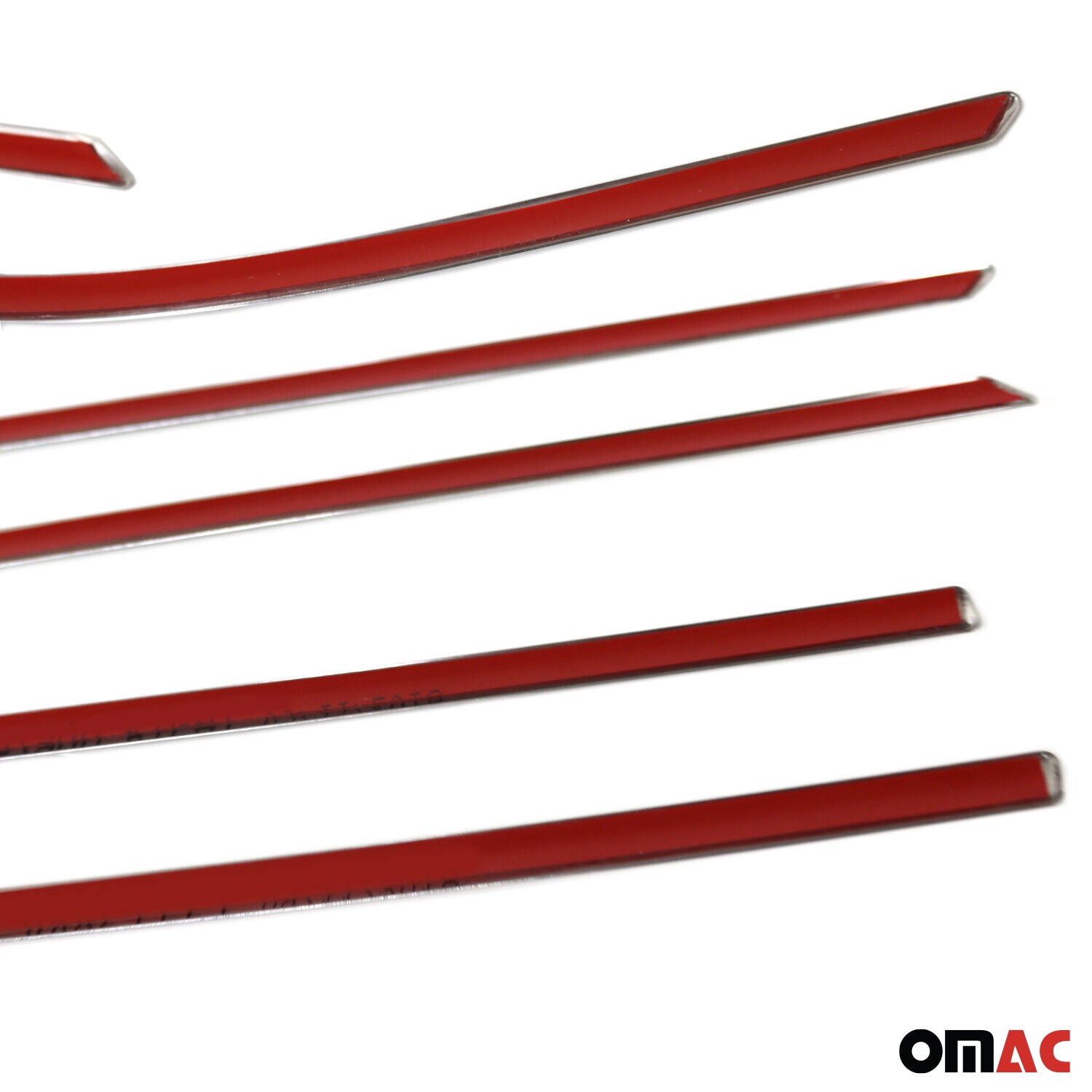 2012-2015 Toyota Prius Wagon Window Molding Trim Streamer Stainless Steel Silver 8 Pcs
