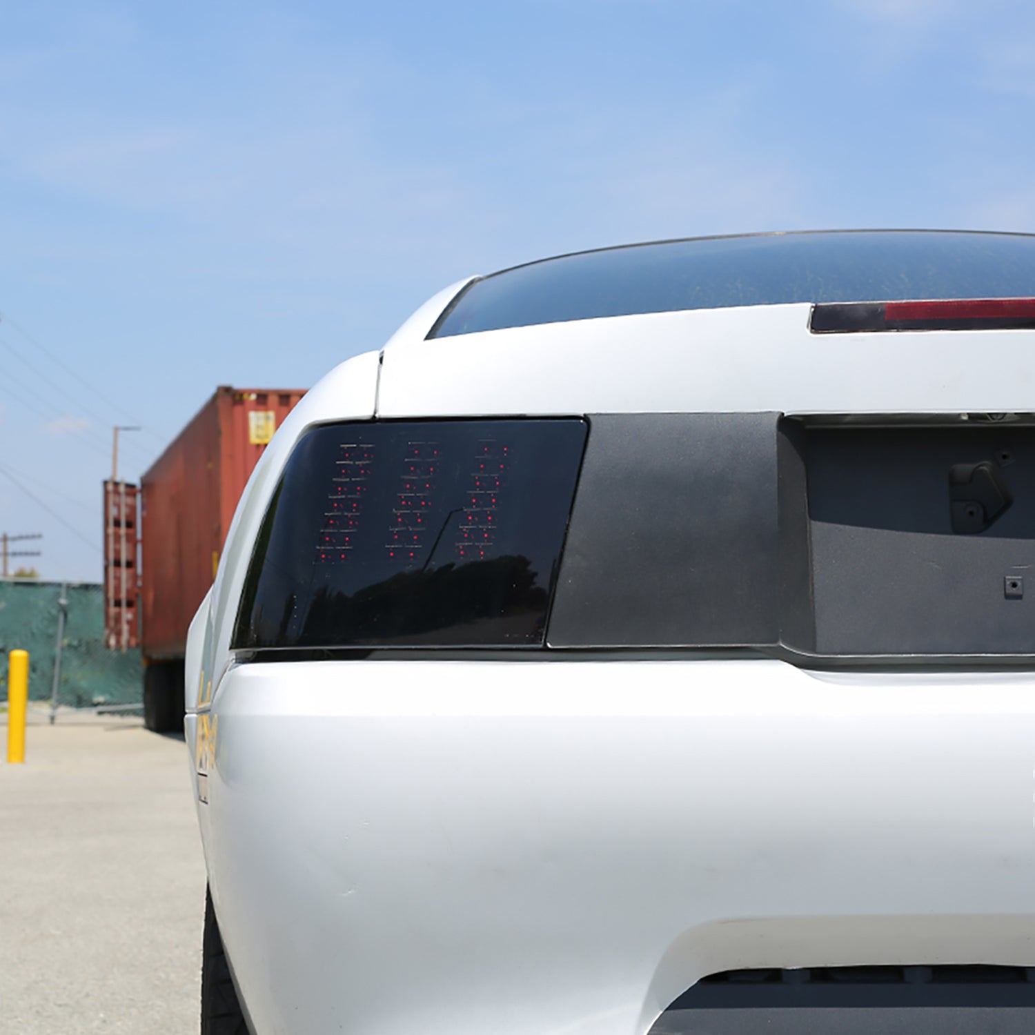 1999-2004 Ford Mustang Sequential LED Tail Lights - RS Chrome/Smoke Lens