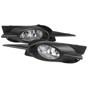 2009-2011 Honda Civic Coupe H11 Fog Lights Kit Chrome Housing/Clear Lens