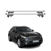 2014-2017 Infiniti Qx70 Roof Rack Cross Bars Silver