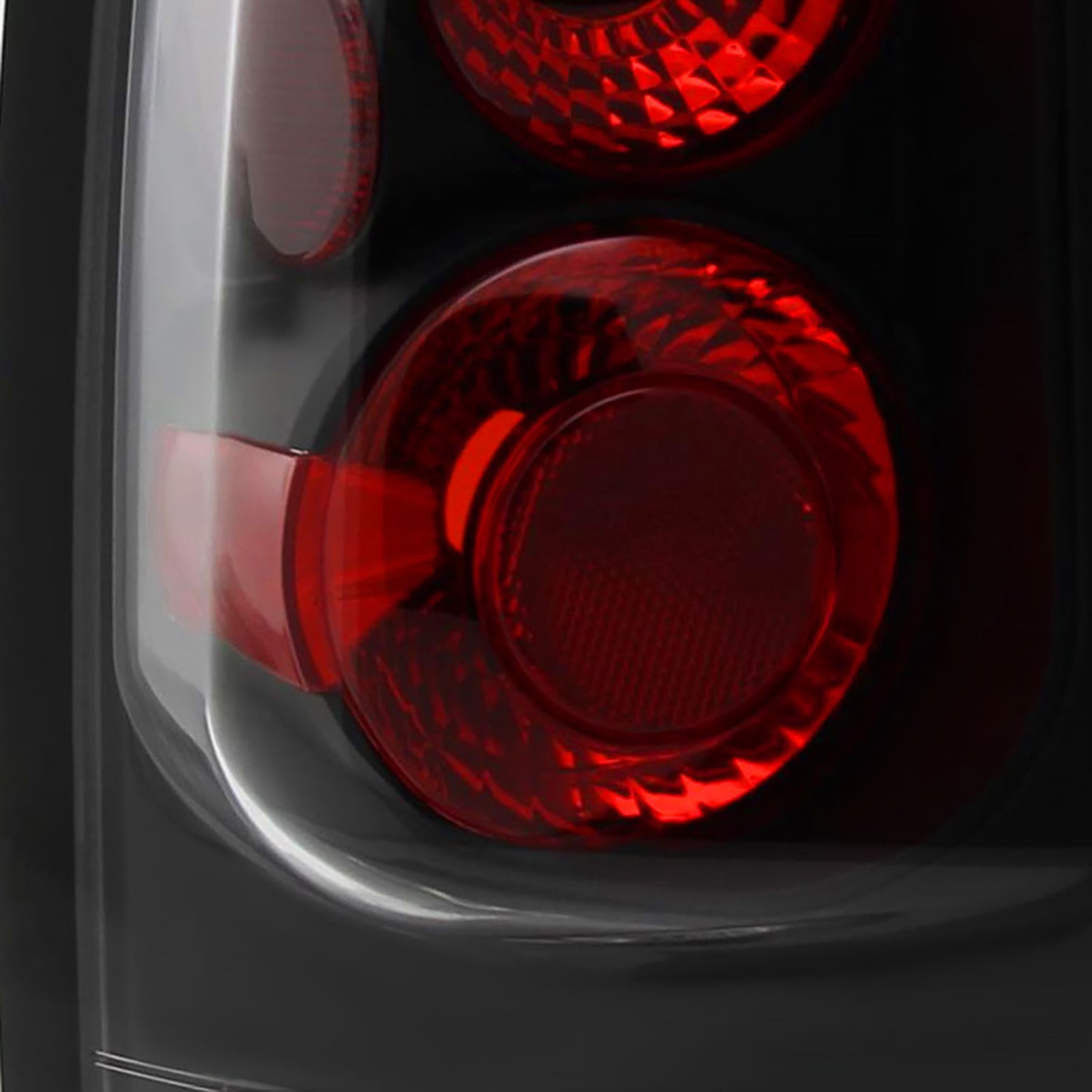 2005-2015 Nissan Armada Tail Lights Matte Black Housing/Clear Lens