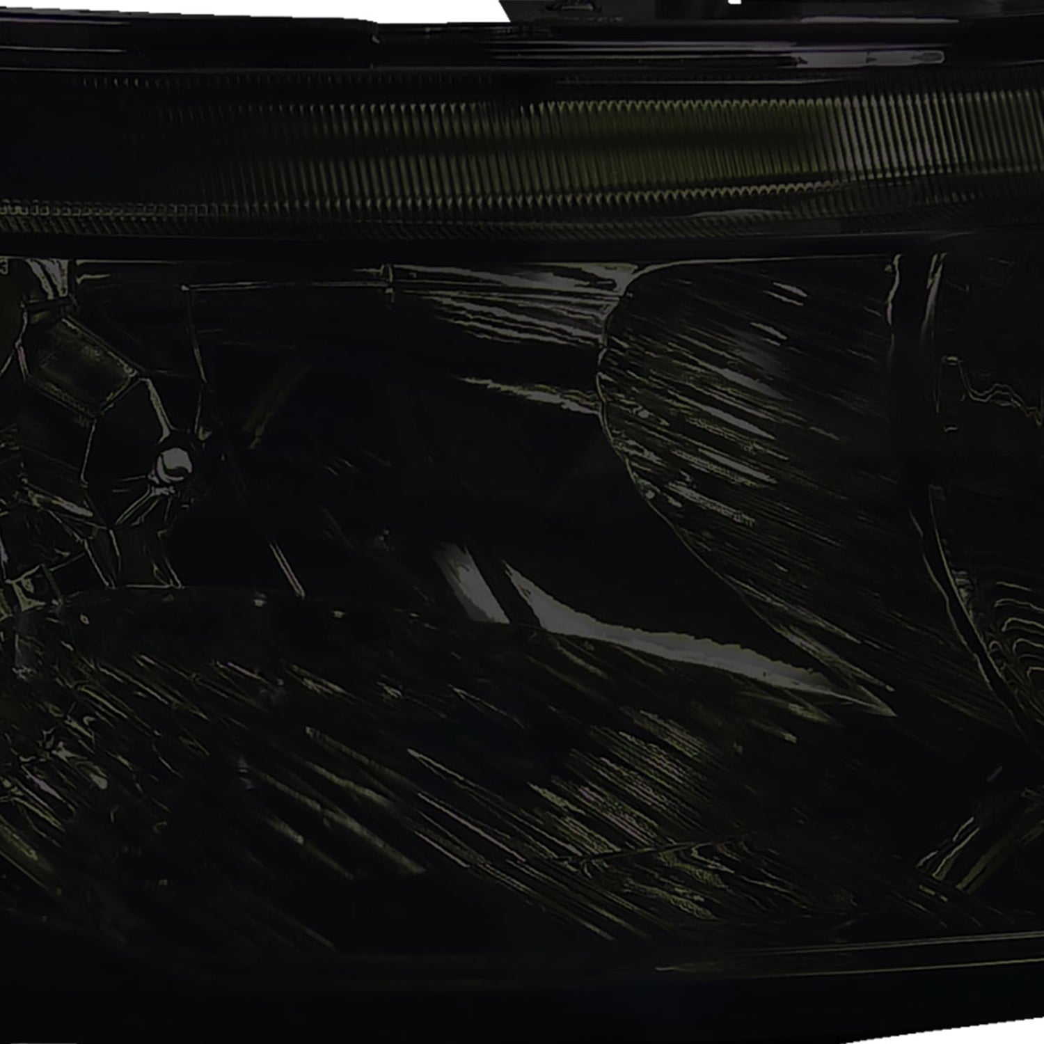 2006-2011 Honda Civic Coupe Factory Style Crystal Headlights Chrome/Smoke Lens