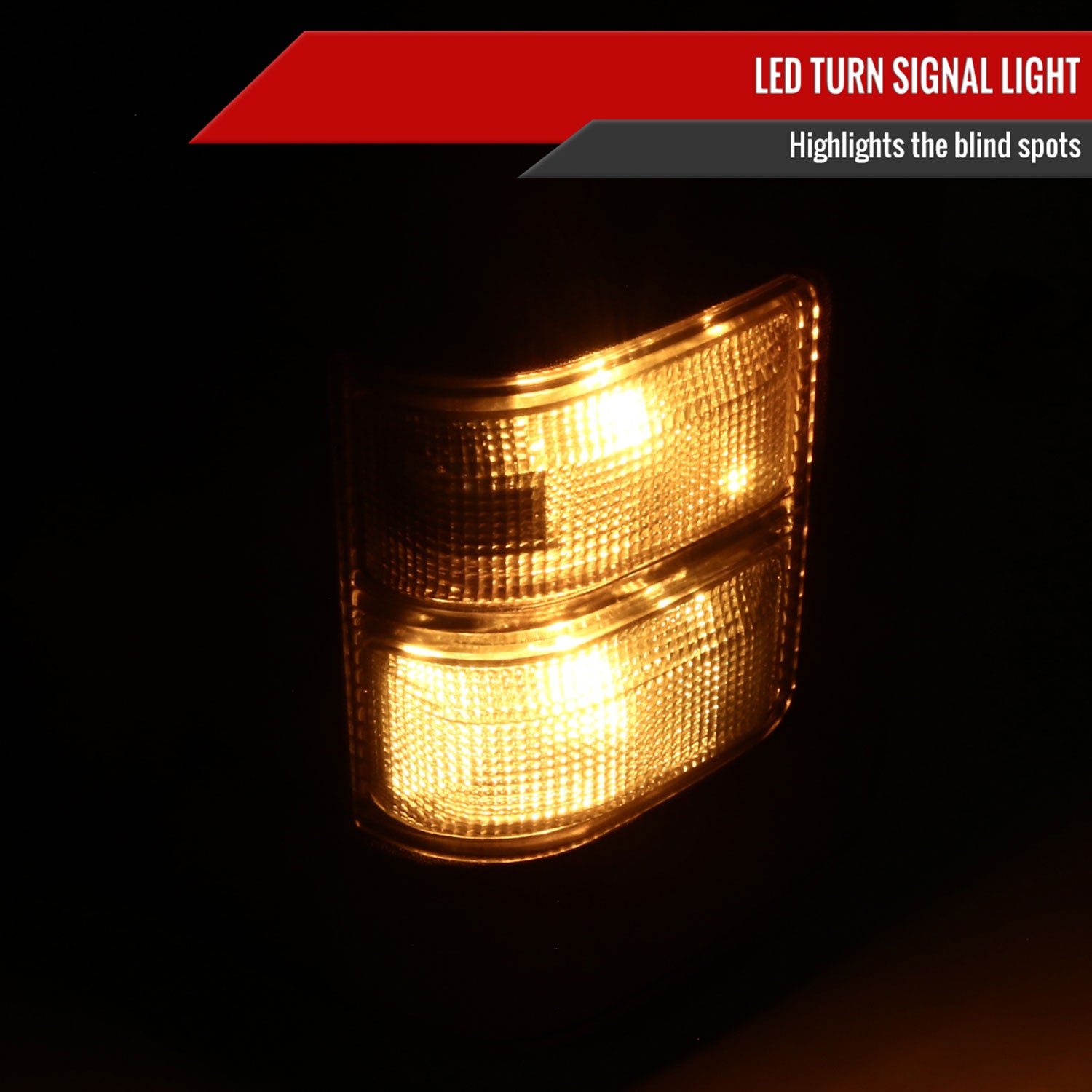 1999-2016 Ford F-250/350/450/550 Manual Towing Mirrors Smoke Lens &Turn Signal