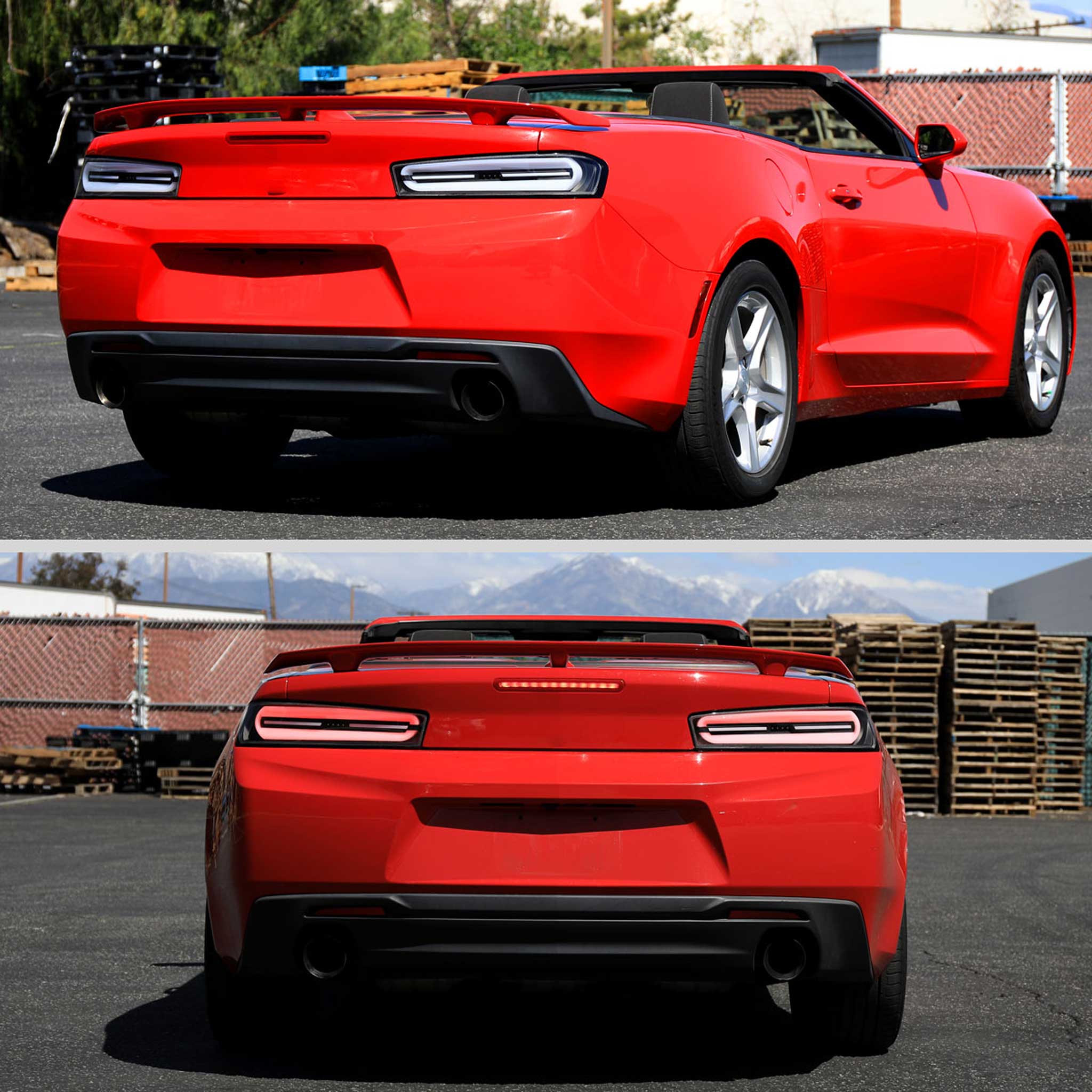 For Chevrolet Camaro 2016-2018 Full LED Tail Light Sequential Signal For OE LED