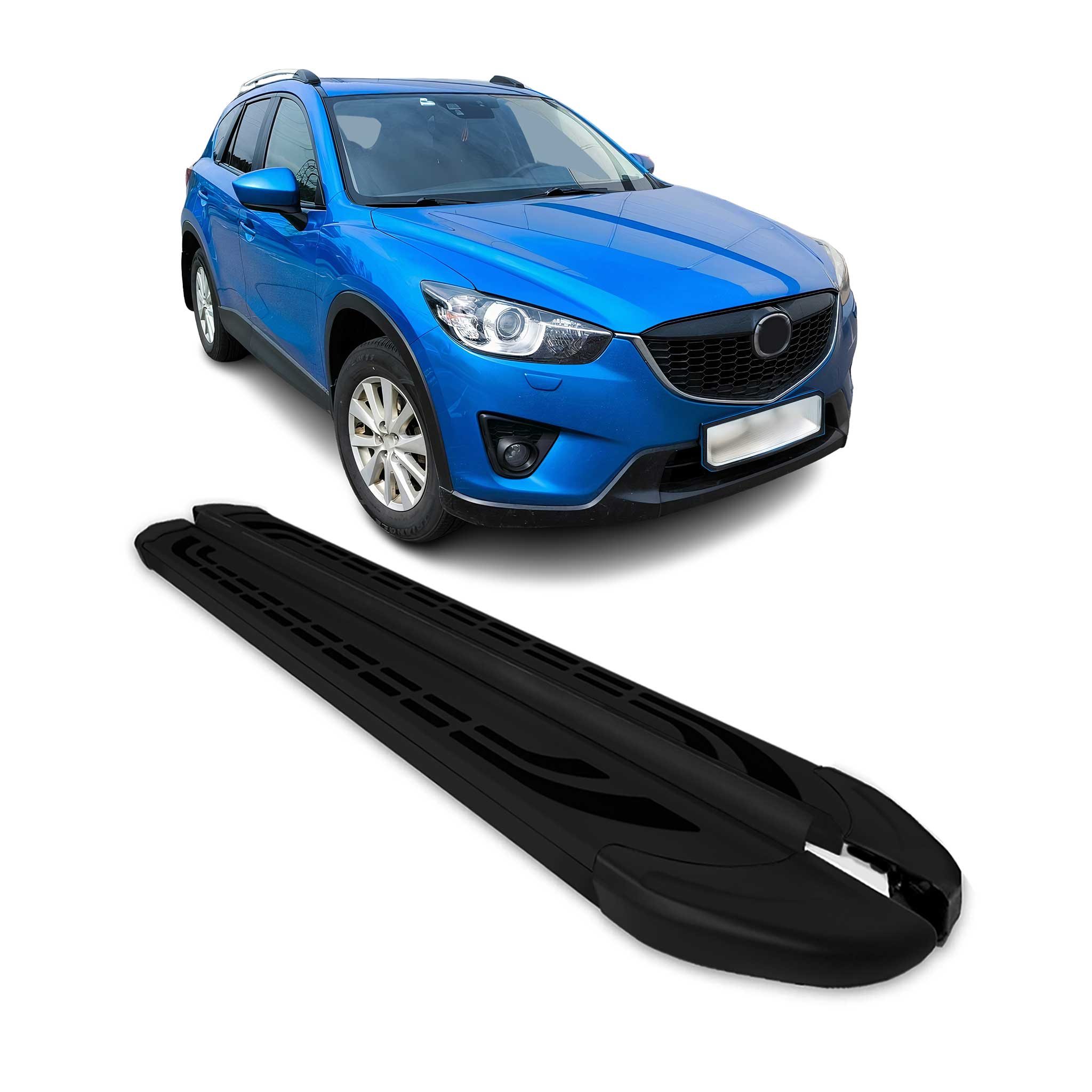 2013-2016 Mazda CX-5 Running Boards Side Steps Black