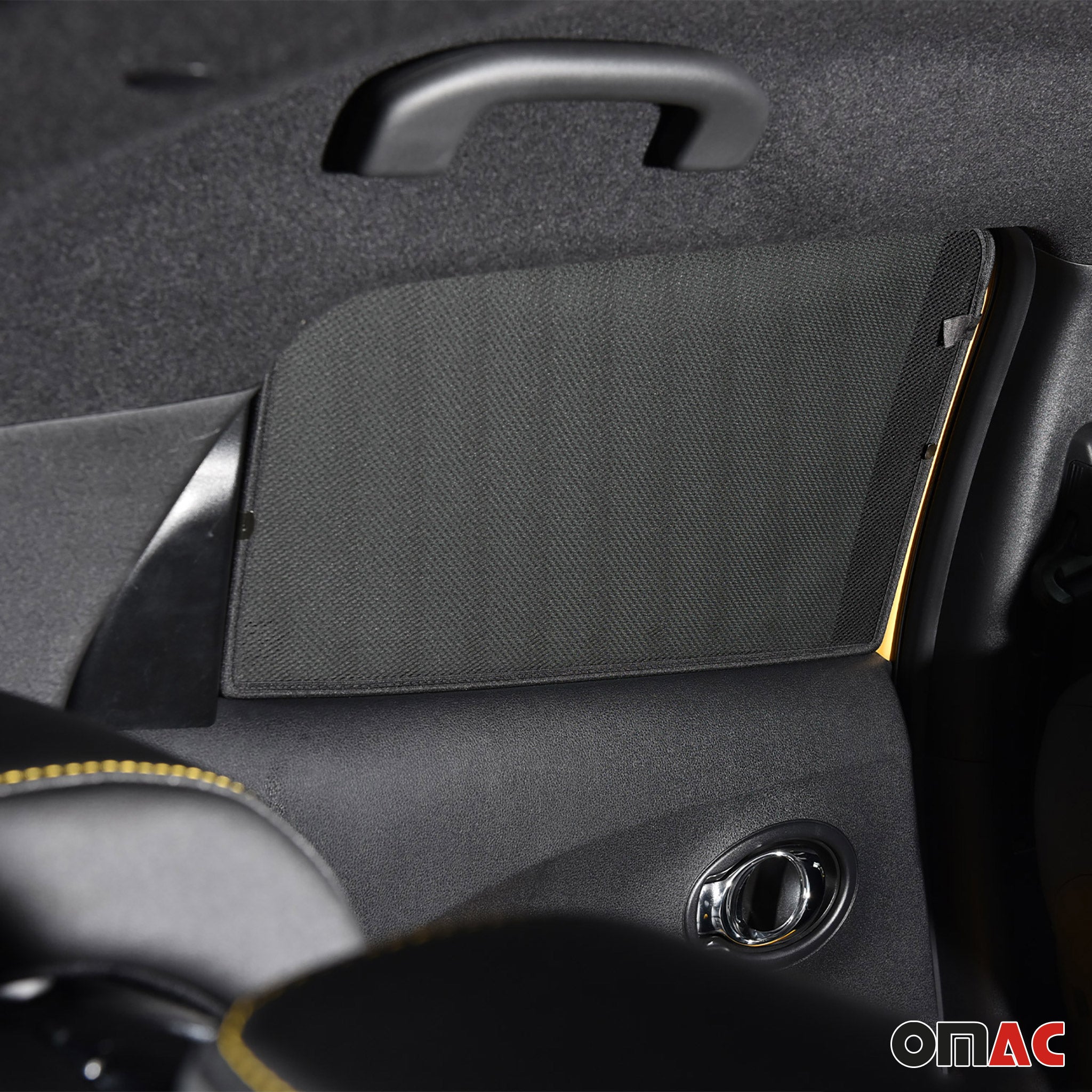 2011-2017 Nissan Juke Side Rear Window Curtain Mesh Black 2Pcs