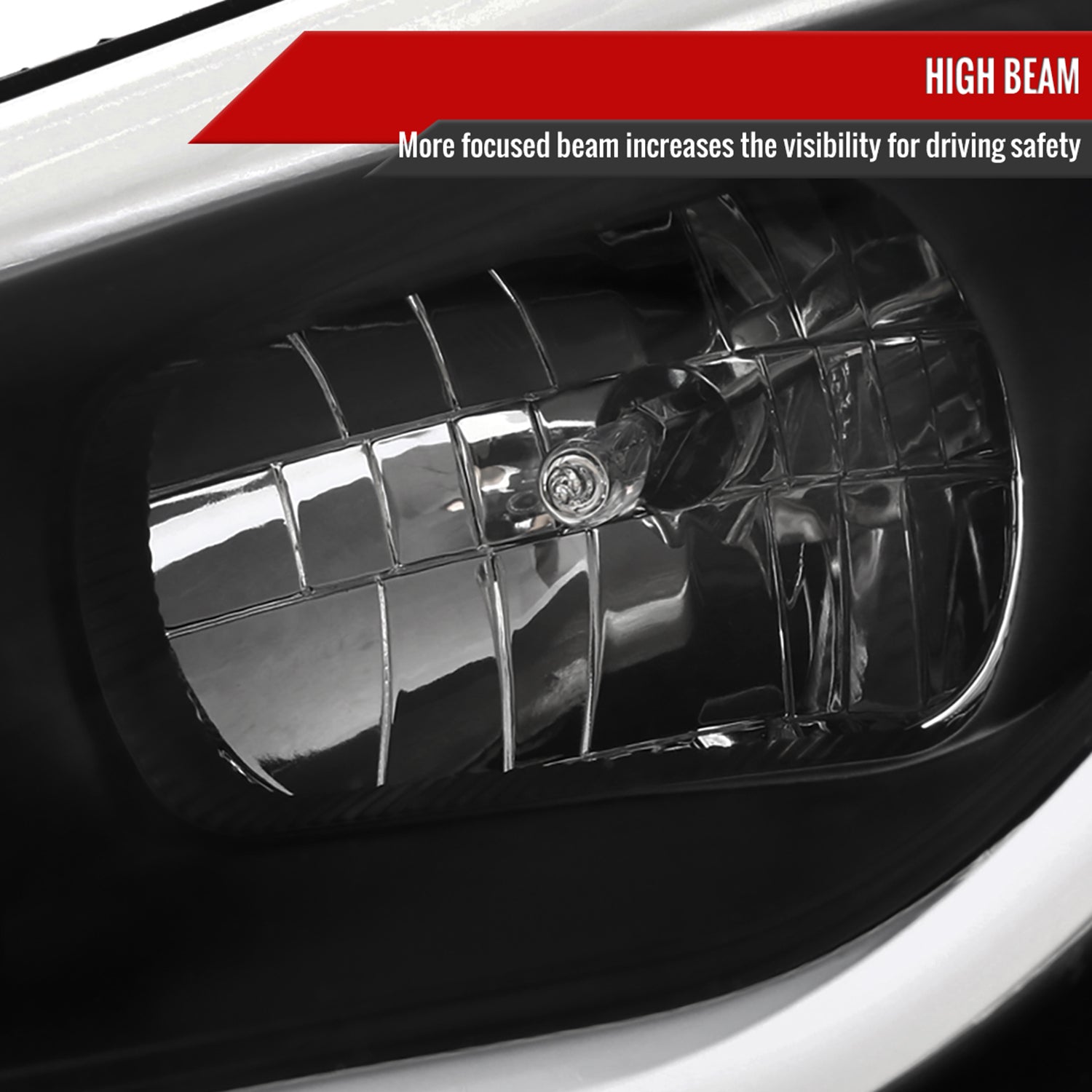 2012-2017 Hyundai Veloster LED Bar Projector Headlight Signal Lights Black