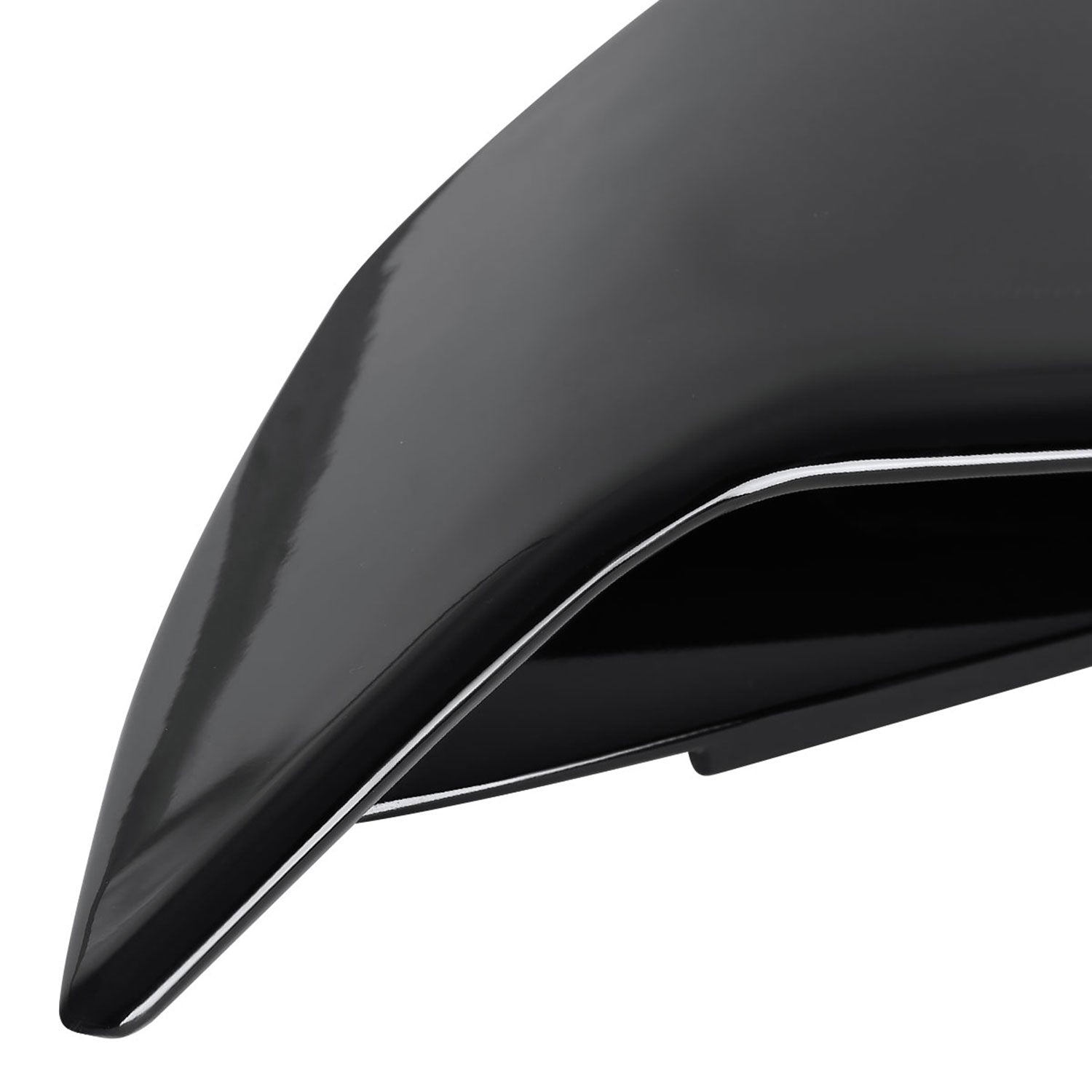 2015-2022 Ford Mustang Glossy Black GT500 Style Rear Trunk Spoiler Kit