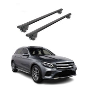 2016-2019 Mercedes GLC Class X253 Roof Rack Cross Bars Black