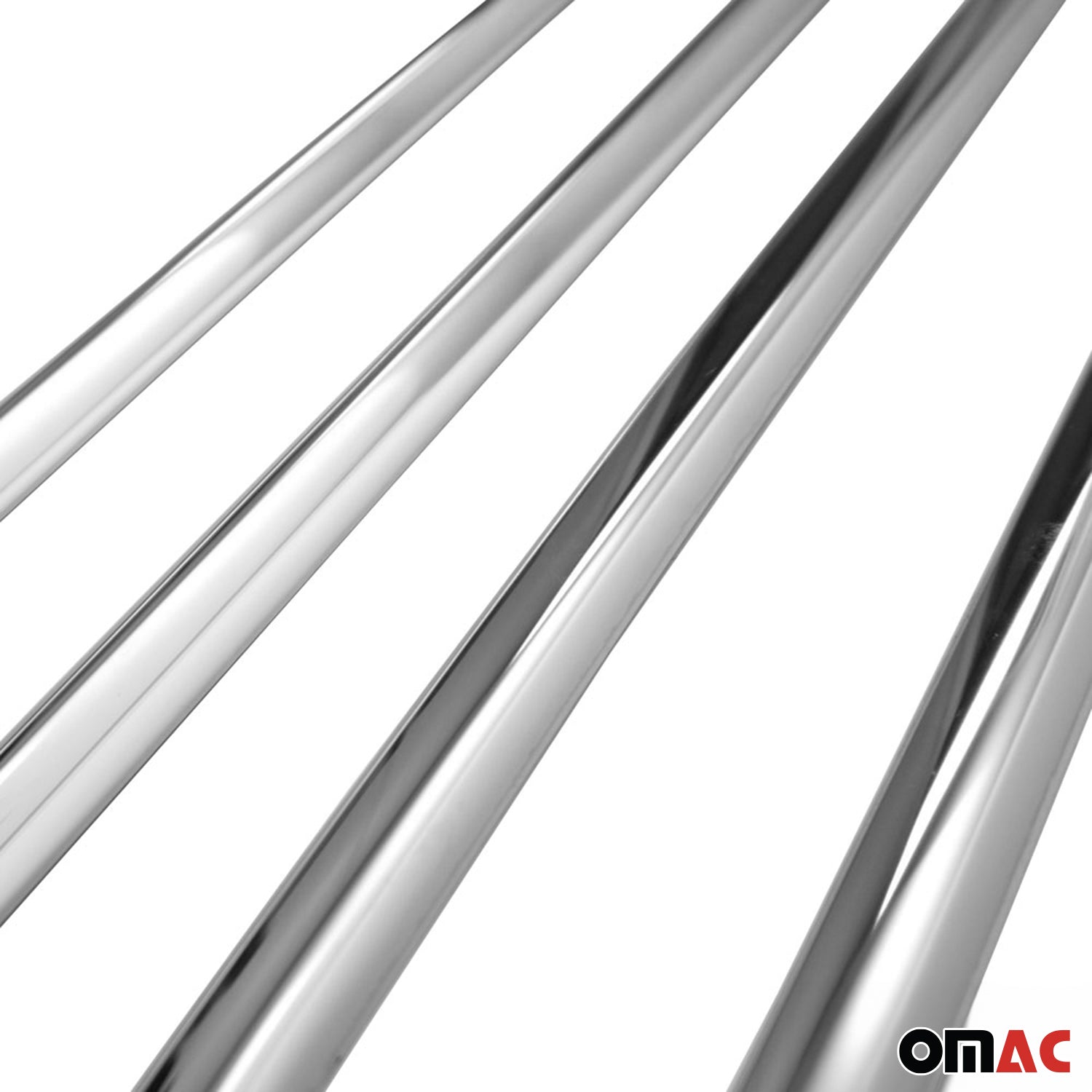 2009-2012 Hyundai Elantra Touring Window Molding Trim Streamer Stainless Steel Silver 4 Pcs