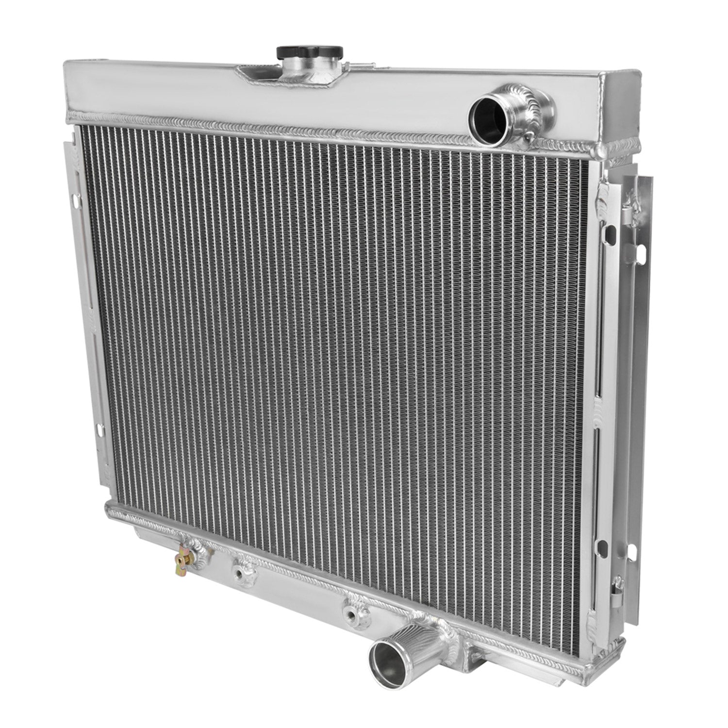 1967-1970 Ford Mustang/Fairlane Mercury Cougar Alu 3Row Performance Radiator