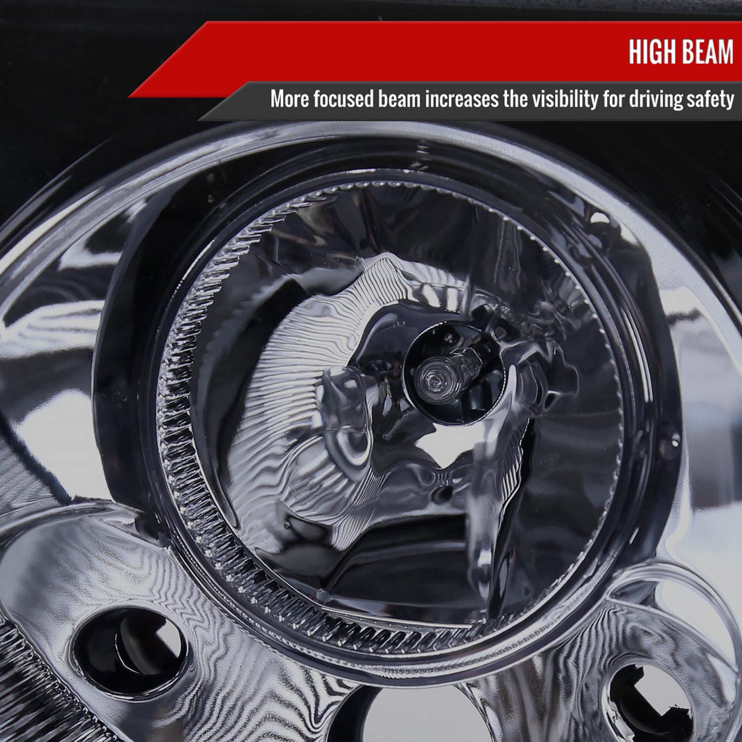 2005-2010 Chrysler 300 Base/LX/Touring Projector Headlights Glossy Black/Smoke