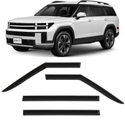 Clim Art Wind Deflectors for Hyundai Santa Fe 2024-2026 Tape-On Dark Smoke 4Pcs