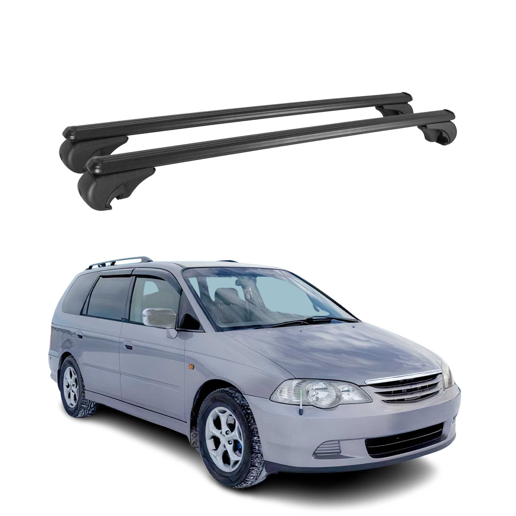 1999-2004 Honda Odyssey Roof Rack Cross Bars Black