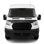 2015-2026 Ford Transit Car Bonnet Mask Hood Bra Black Chequered 1 Pc