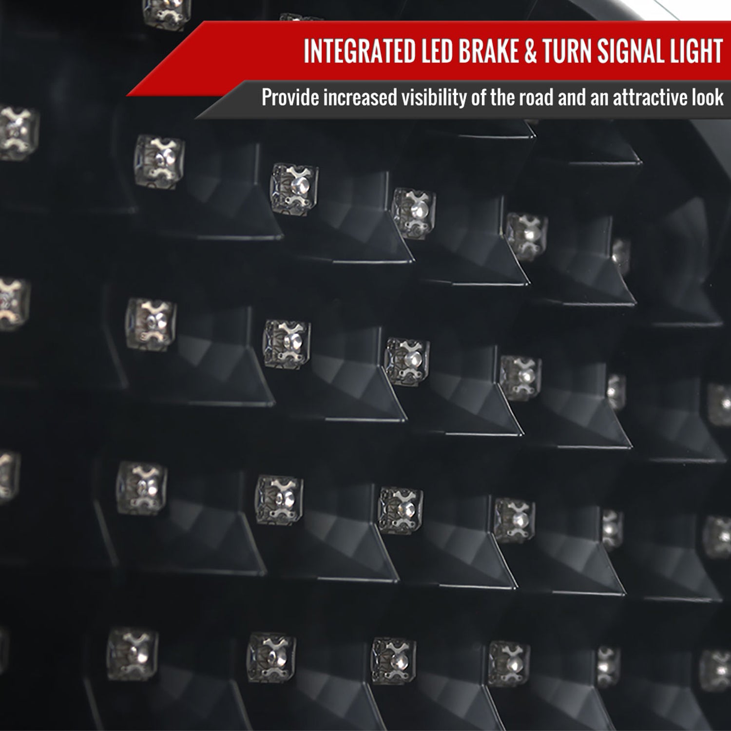 2005-2008 Dodge Charger LED Tail Lights Matte Black Housing/Clear Lens