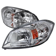 2005-2010 Chevy Cobalt Pontiac Pursuit/G5 Crystal Headlights Amber Reflector
