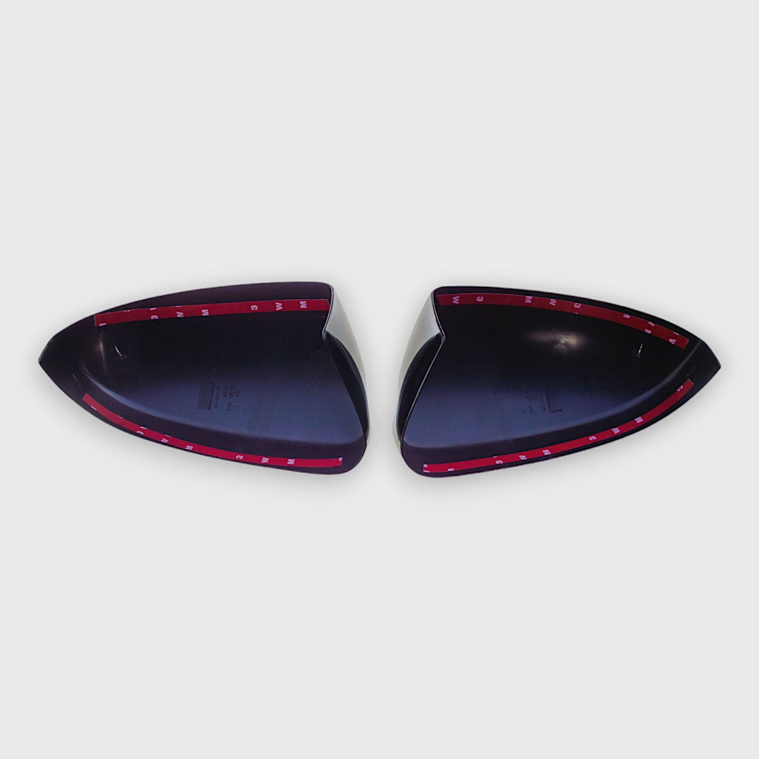 2016-2021 Hyundai Tucson Mirror Cover Caps Gloss Black 2Pcs ABS Plastic