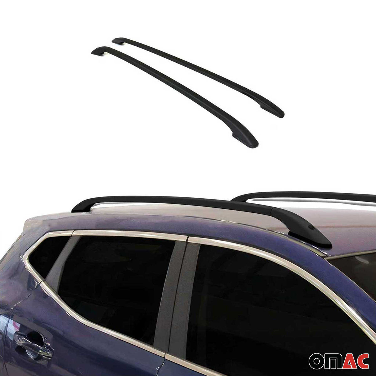 2017-2022 Nissan Rogue Sport Roof Racks & Roof Rack Rails Black