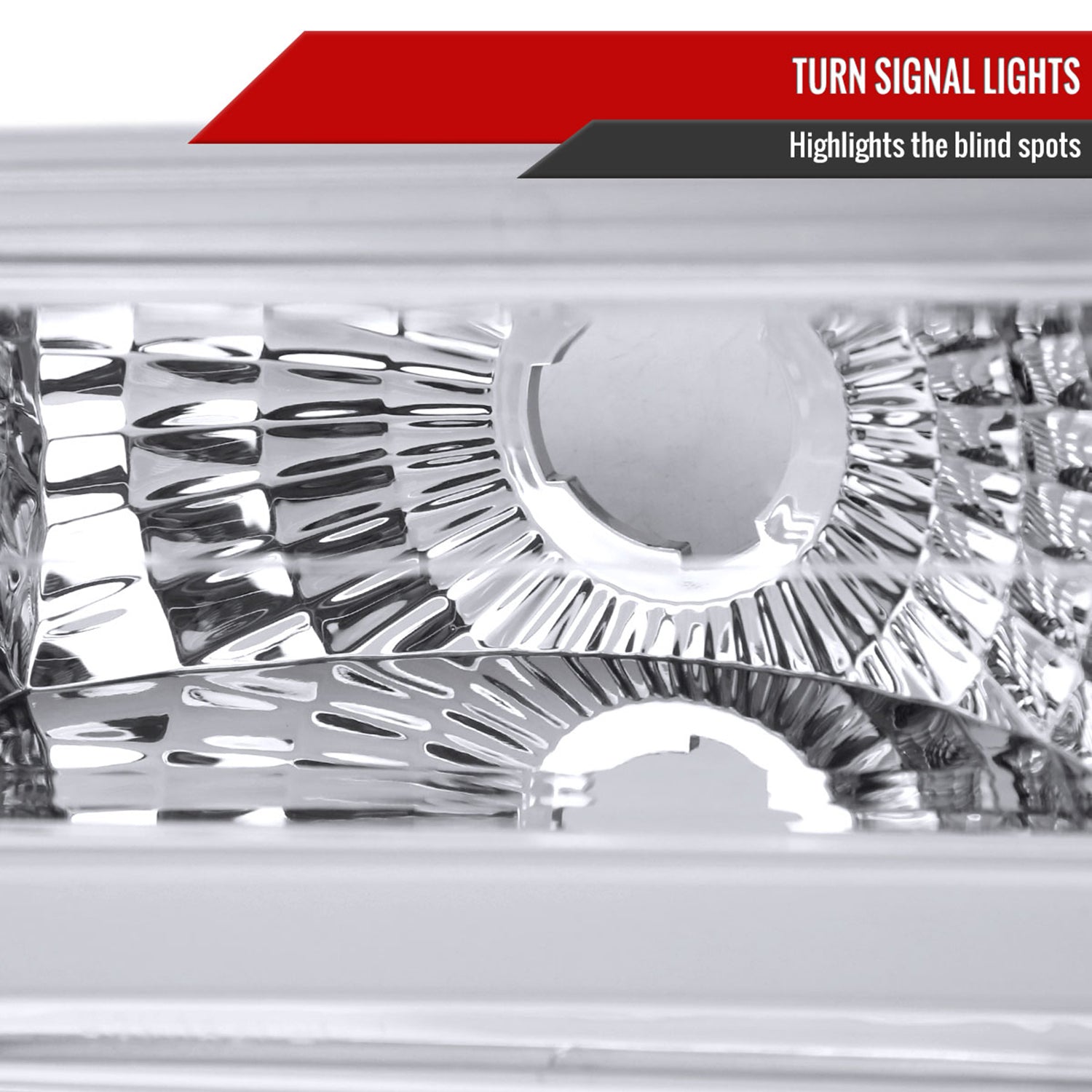 1994-1998 Chevy C10 C/K Tahoe Suburban LED Headlights &Corner Lights Chrome