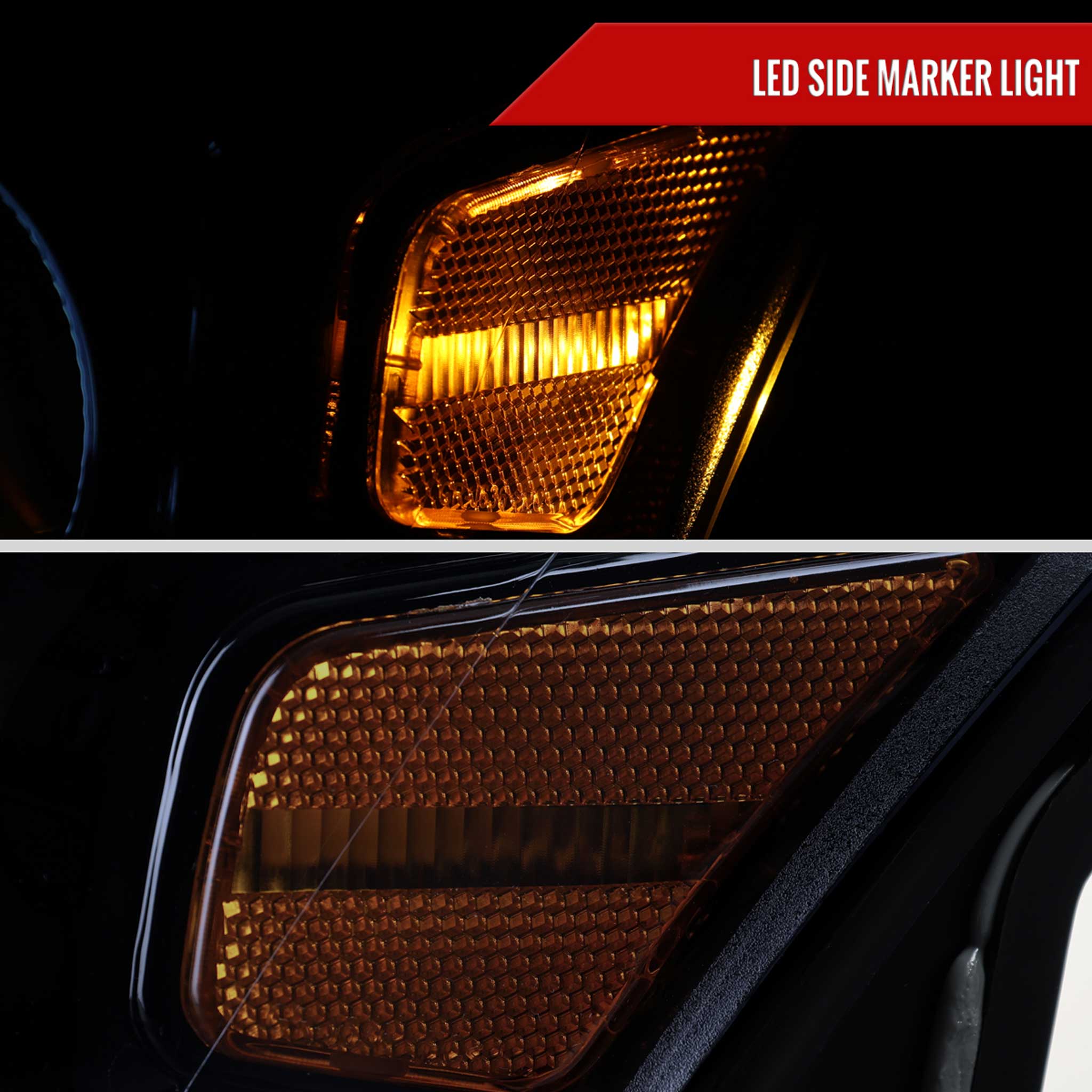 For Lexus IS250 IS350 2014-2016 Full LED Project healight Black Houing Smoked lens